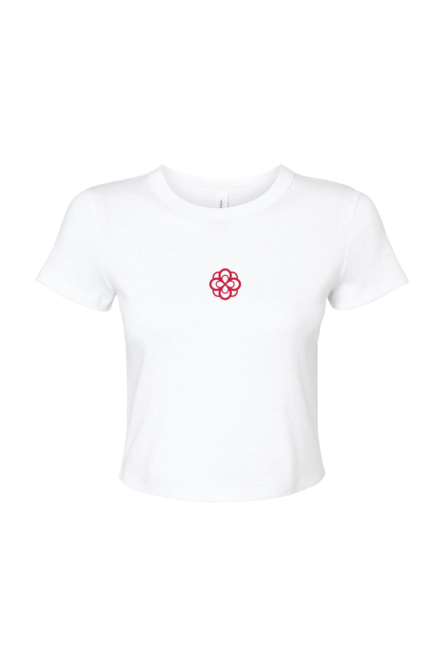 Infinity Rose Crop Tee