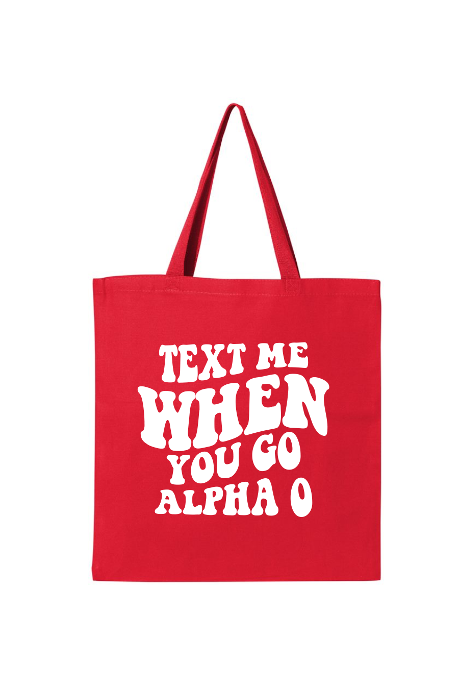 Text Me Tote