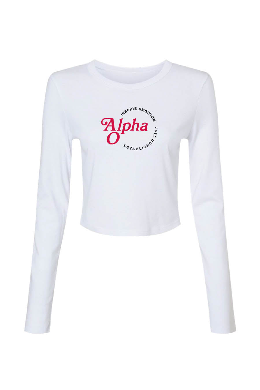 Alpha O Inspire Ambition Cropped Long Sleeve