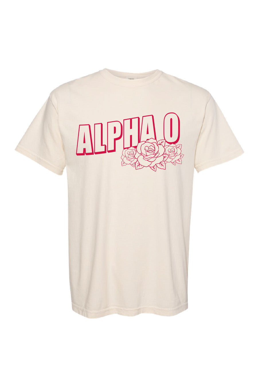 Alpha O Flower Tee