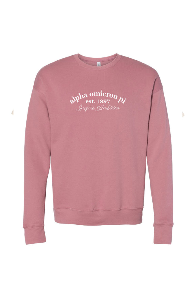 Bella Mauve Crewneck