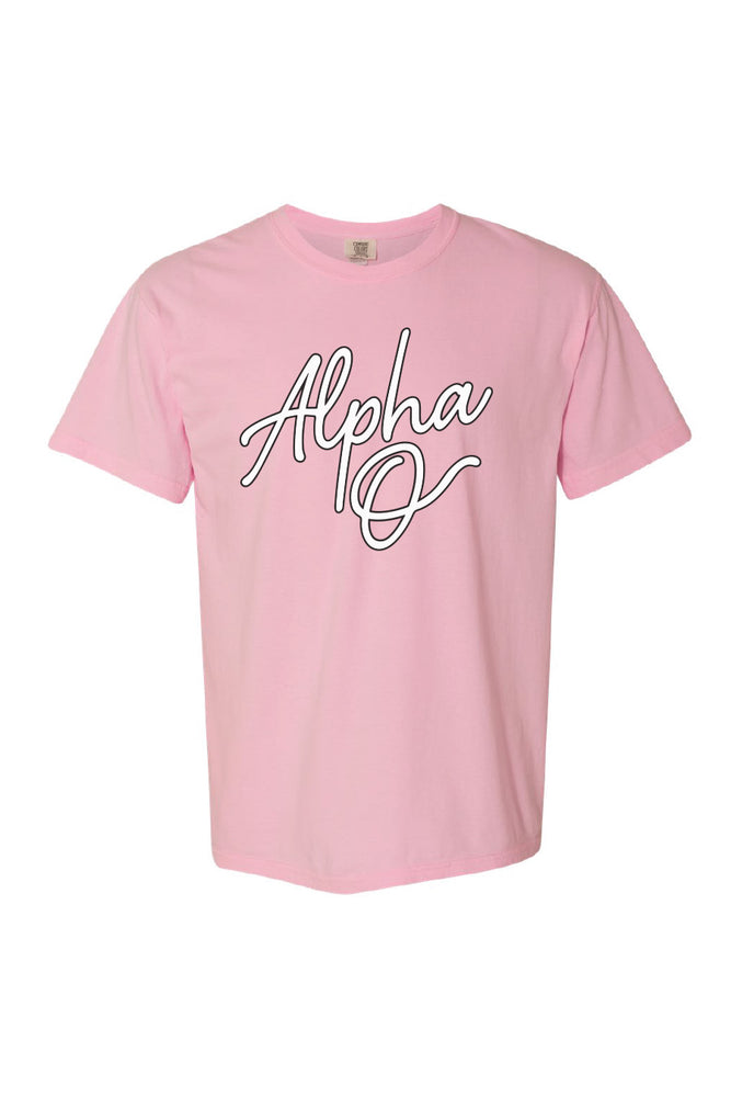 Alpha O Blossom Tee