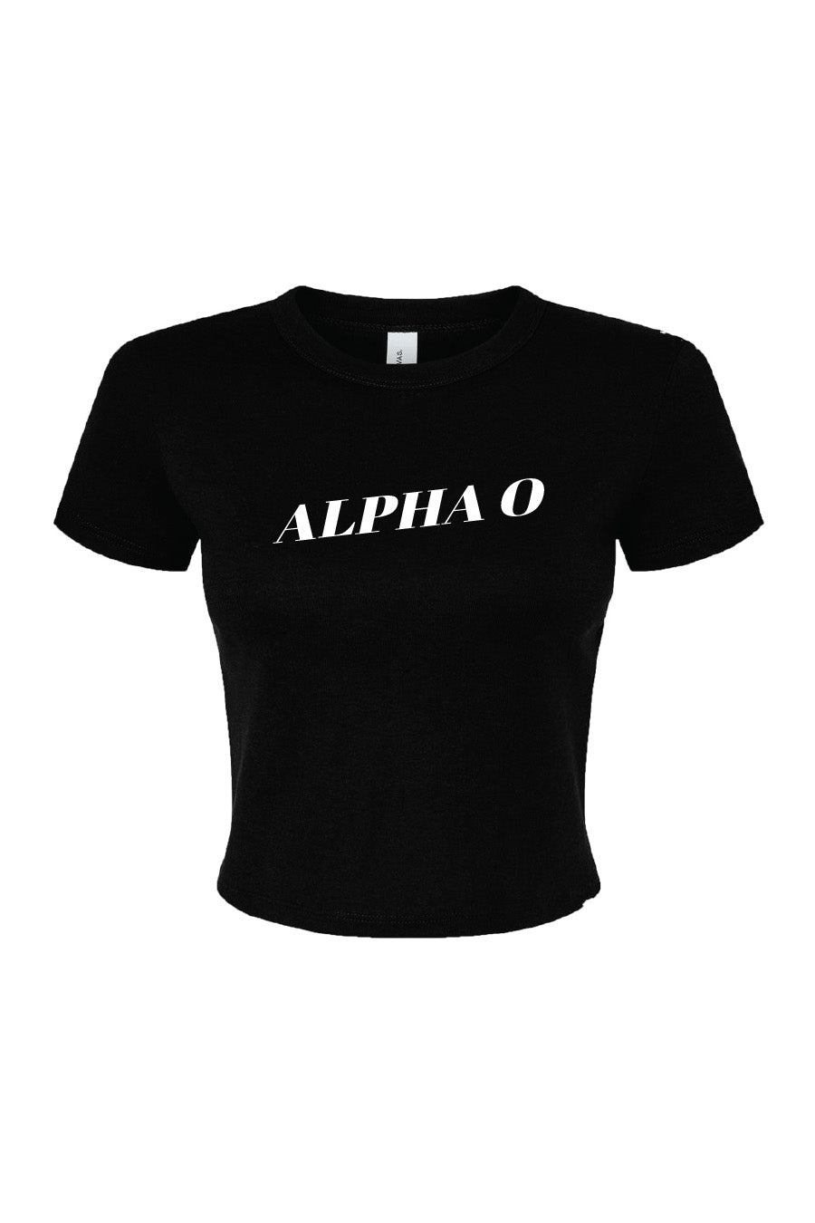 Alpha O Crop Tee