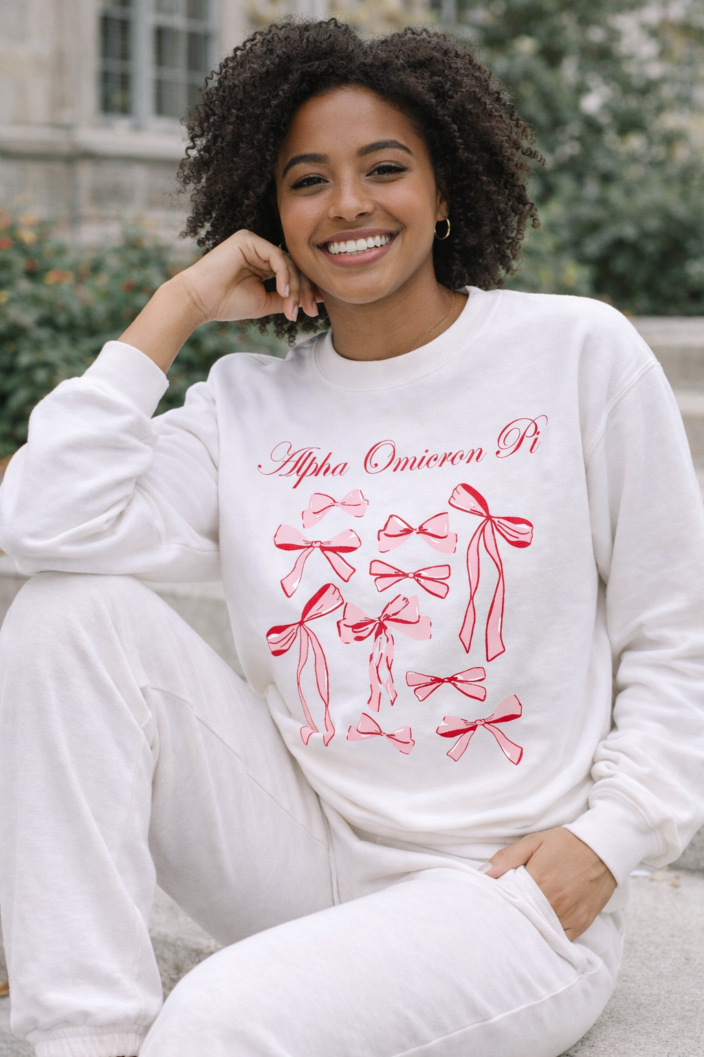 All About the Bows Crewneck