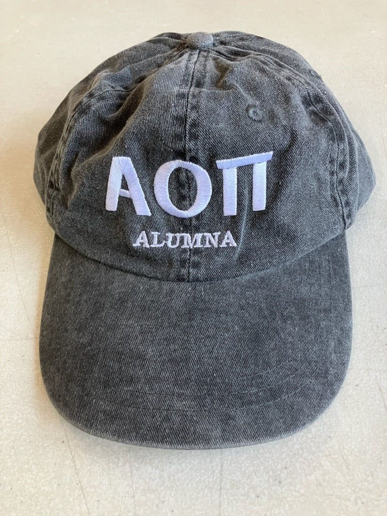 Charcoal Alumna Hat