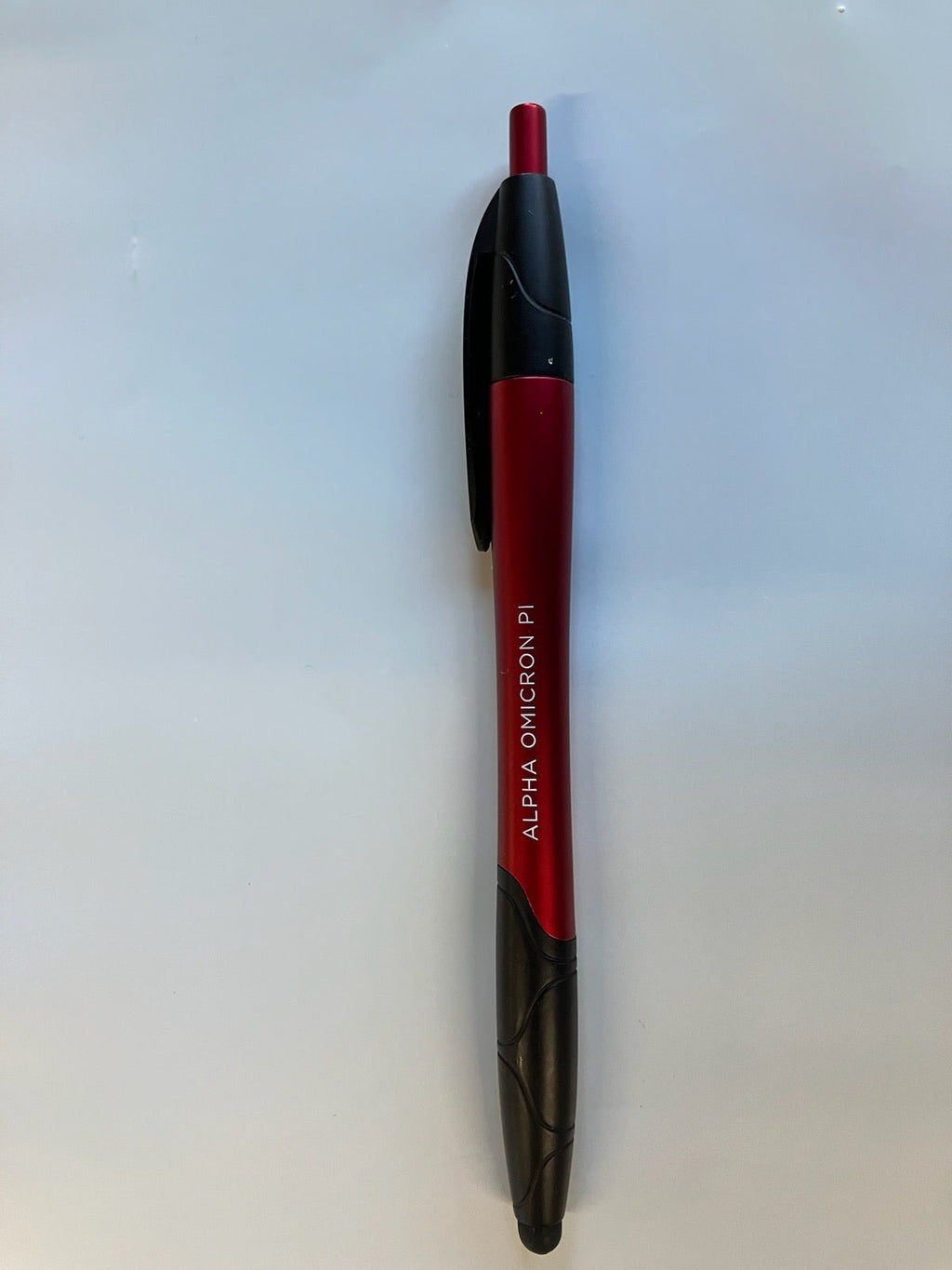 Maroon and Black Alpha Omicron Pi Pen