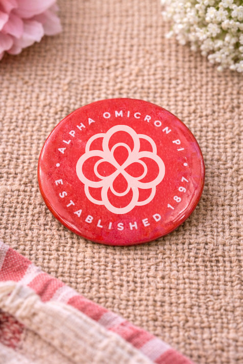 Classic Infinity Rose Button