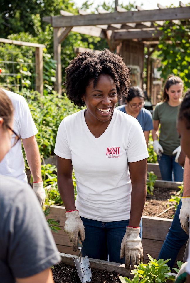 Volunteer V-Neck Tee