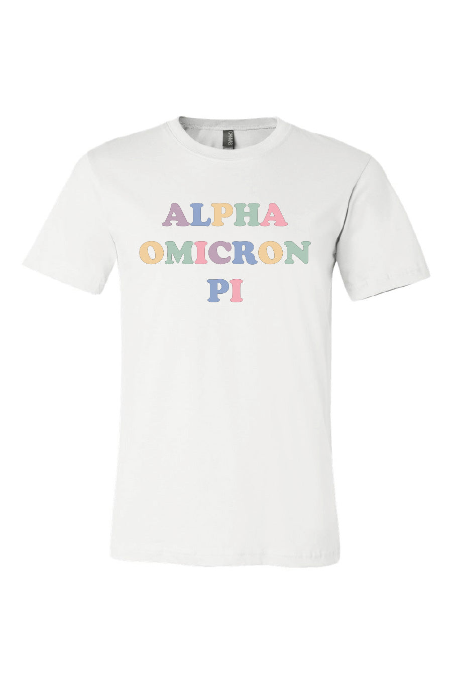 Pastel Alpha Omicron Pi Tee