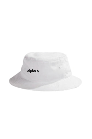 Grey Alpha Omicron Pi Hat