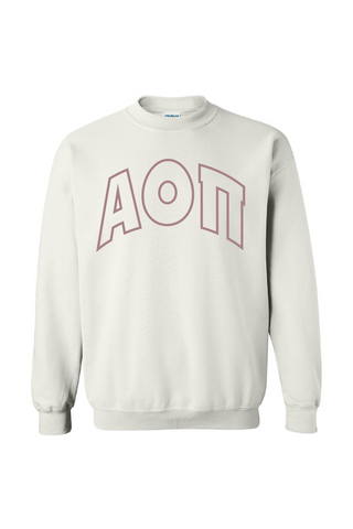 Etched is Sand Crewneck