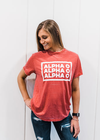 Alpha O Pride Sticker