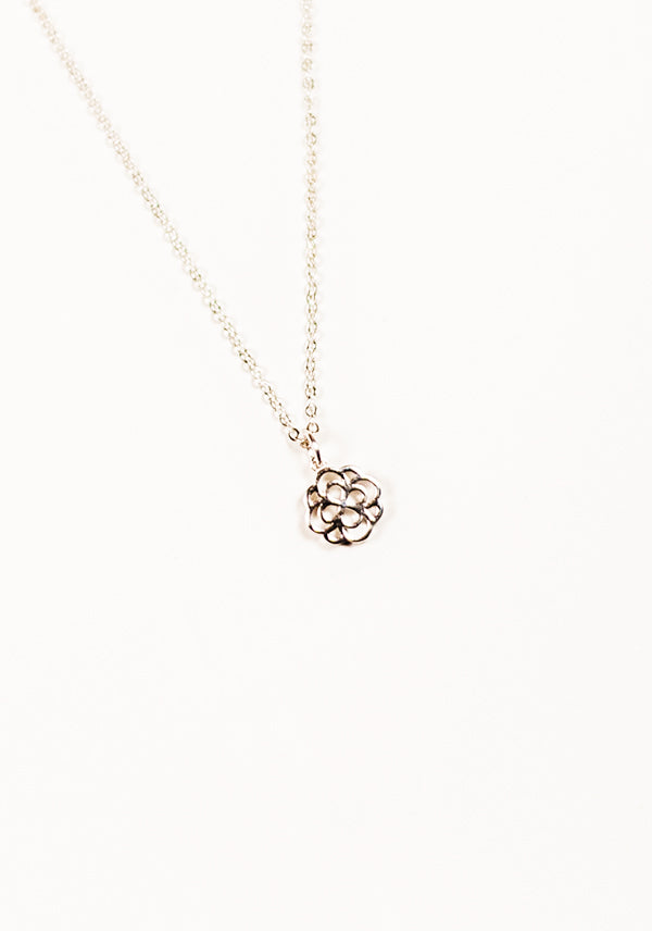 Infinity Rose Necklace