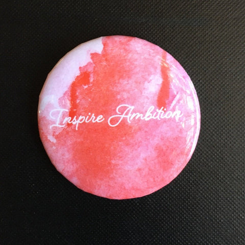 Red Inspire Ambition Button