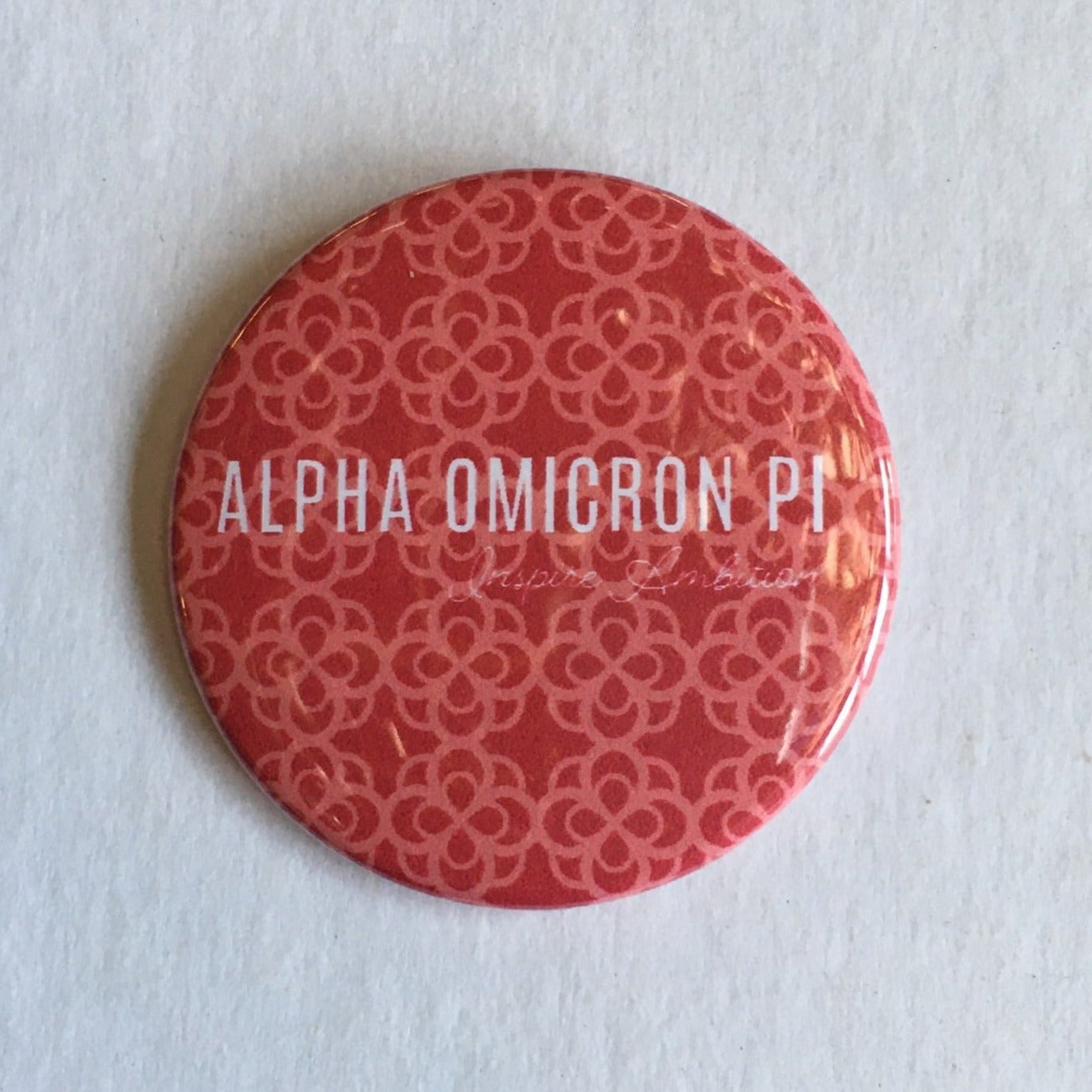 Red Inspire Ambition Button