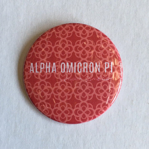 Red Infinity Rose Roses Button