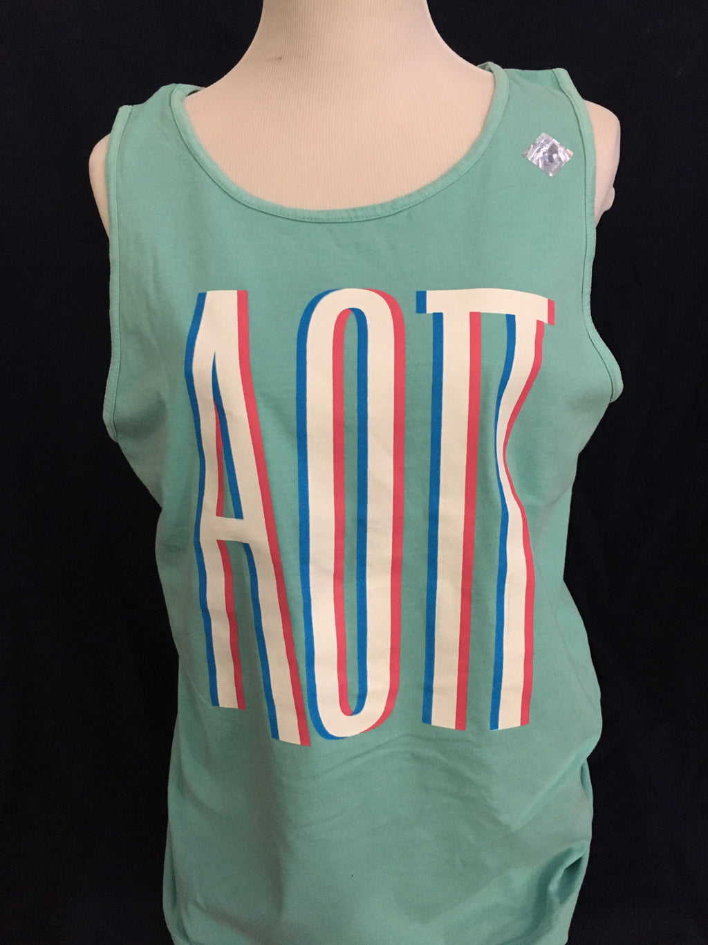 Chalky Mint Large Letter Tank