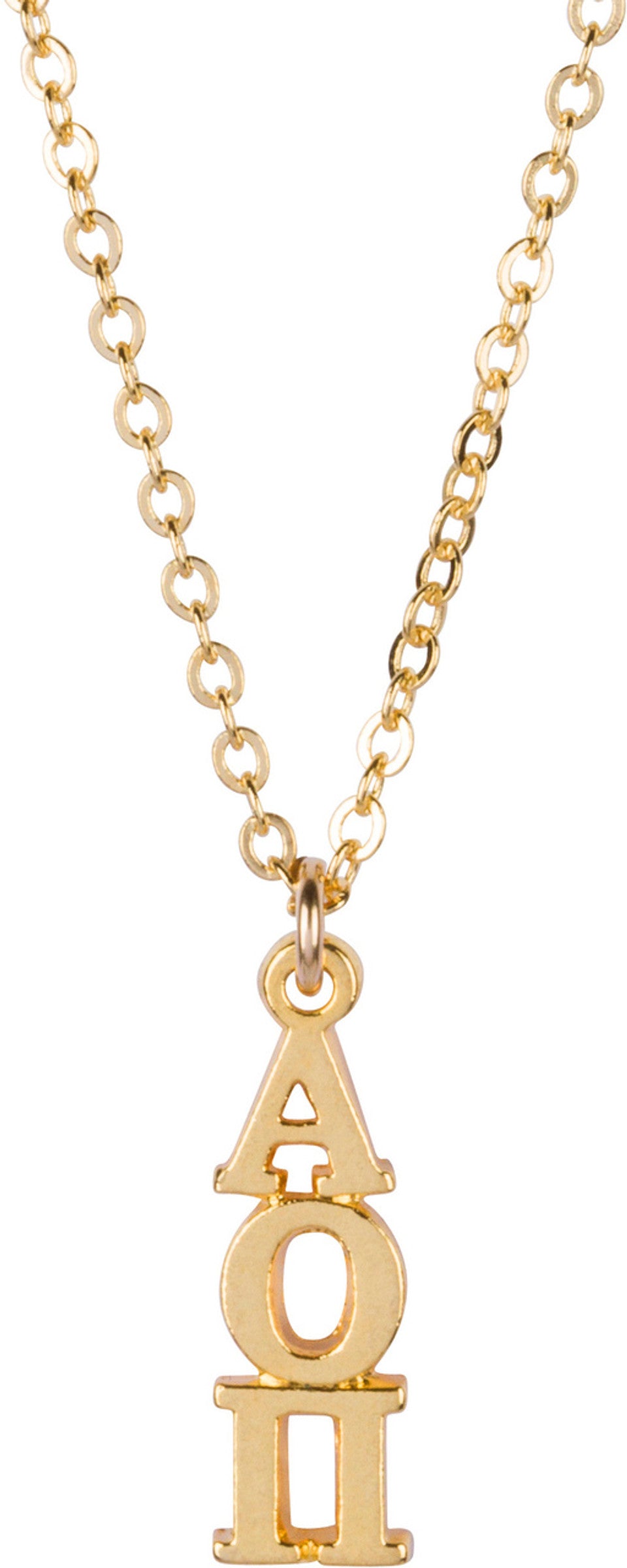 Vertical Lavaliere Necklace