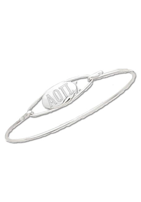Engraved Letters Bangle